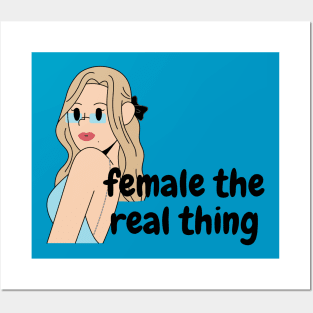 Female. Posters and Art